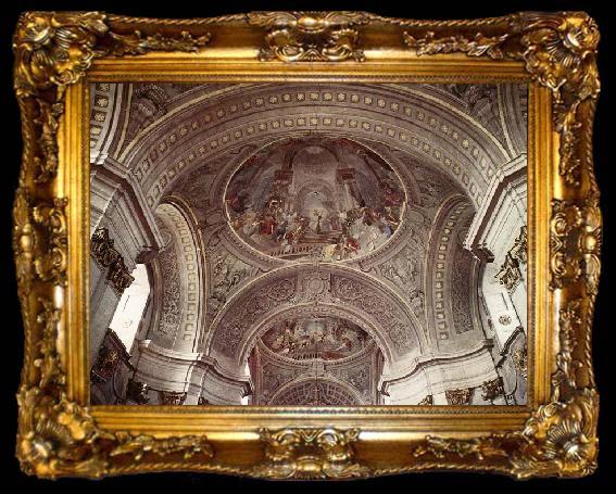 framed  MAULBERTSCH, Franz Anton Decoration of the Cupola, ta009-2